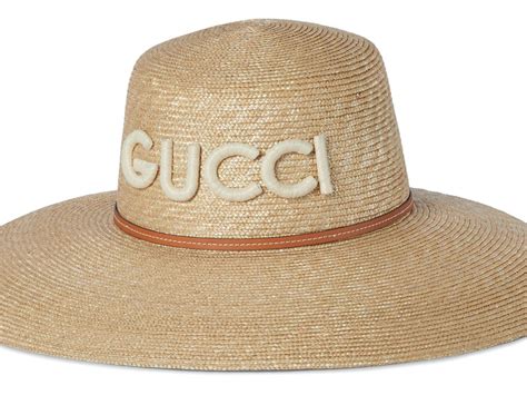 chapeau gucci paille